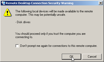 Appendice Appendice: Interfaccia LAN 7. Fare clic su "OK" per confermare il messaggio di avvertimento. Dopo pochi istanti compare lo schermo dell'r&s FSVR.