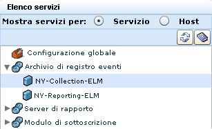 Configurazione dell'archivio registro eventi In questo scenario di esempio, immaginare di essere un amministratore CA Enterprise Log Manager del centro dati di New York, che dispone di una rete di