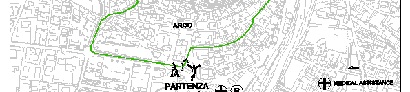 Mappa percorso