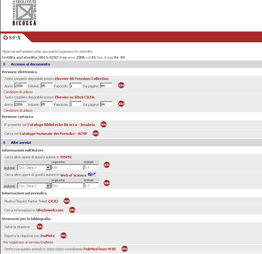 PubMed Accedere al full text (2) Articolo disponibile in elettronico: si vedono gli Editori.