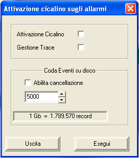 Viceversa, se la versione di Winwatch installata nel computer in uso non possiede l applicativo Serchio Standard integrato, selezionare l opzione Gestione Accessi Esclusa.