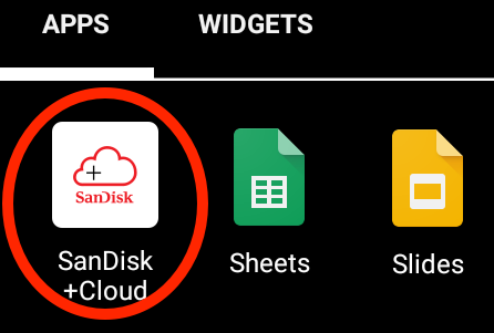 Guida introduttiva all'applicazione per dispositivi mobili Android L'applicazione mobile SanDisk +Cloud consente di accedere ai contenuti e gestire il proprio account dal proprio dispositivo mobile.