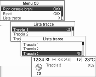 Lettori audio 135 Le informazioni visualizzate includono il nome del file, il nome della cartella e le informazioni dei tag ID3 memorizzati con la canzone.