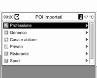 Navigazione 49 I dati POI devono essere inseriti nei file di testo nel seguente formato: Coordinata di longitudine, coordinata di latitudine, "Nome del POI", "Qualsiasi ulteriore informazione",