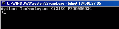 Configurazione della LAN 13 Configurazione manuale Uso di Telnet Quando è possibile stabilire una connessione TCP/IP al modulo (indipendentemente dal metodo di impostazione dei parametri TCP/IP), i