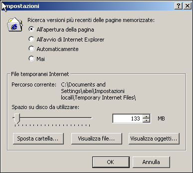 Cliccare su OK Explorer 5.