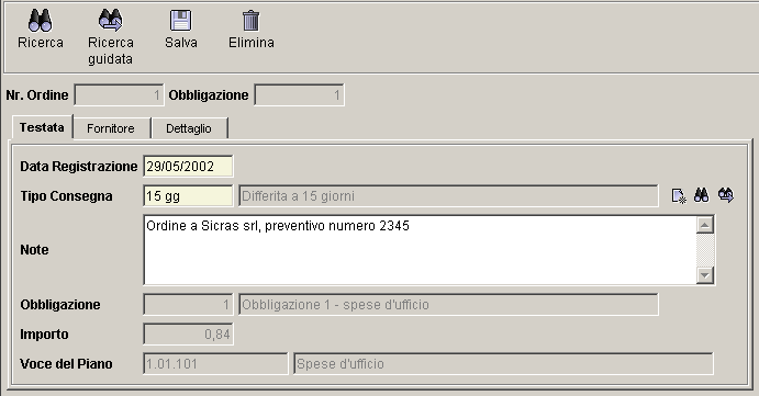 richiedono proprio il tipo di consegna tra le informazioni necessarie alla loro creazione corretta.