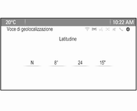 56 Navigazione Per cancellare il rispettivo percorso preferito, selezionate la voce di menù Elim. preferito. Il percorso preferito verrà cancellato e il menù Itinerario preferito verrà visualizzato nuovamente.