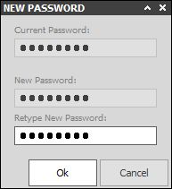 PASSWORD La finestra PASSWORD, selezionabile dal menu SPHERA Utility, offre la possibilità all utente di cambiare la password ogni qualvolta lo desideri, senza essere un amministratore o dover