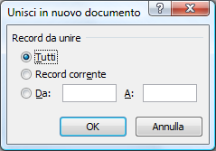 Word 2007 In caso di errore nel documento principale si può eliminare il documento unito, apportare le necessarie correzioni al documento principale e ripetere l'unione senza sprecare tempo e carta.