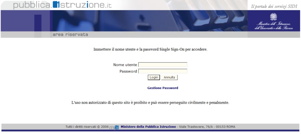 IL SISTEMA INFORMATIVO GESTIONALE Principio del single-input da parte del sistema informativo: le scuole, infatti, inseriranno nel sistema, tramite applicazioni dedicate via internet, sia dati