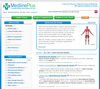 Trovare documenti da internet Medline Plus 2 Dalla pagina iniziale potete inserire il vostro termine di ricerca