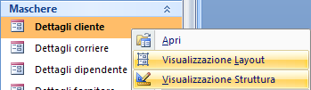 La visualizzazione SQL permette, a chi ha familiarità con la scrittura delle istruzioni SQL, di realizzare la query scrivendo l istruzione select.