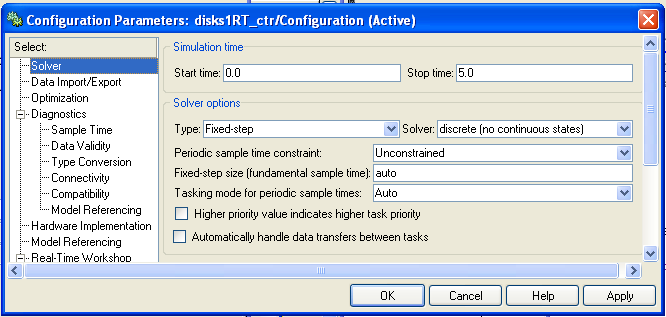 laboratorio, Tutorial per l utilizzo del sistema RCP SUPSI, parte II SUPSI-DTI Figura 1.6: Opzioni necessarie alla compilazione RealTime Accendere il CPCI e attendere 30 sec.