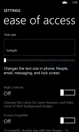 Microsoft Windows Phone 8 Data di