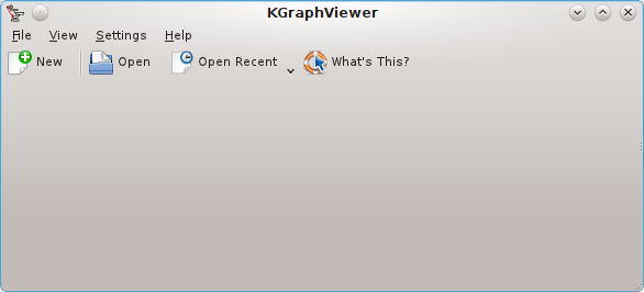 Capitolo 2 Uso di KGraphViewer 2.1 La finestra principale La finestra principale visualizza i grafi caricati, ciascuno nella propria scheda.