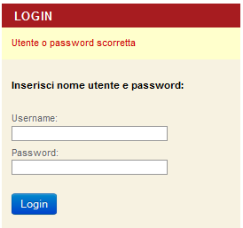 ACCESSO A CESAREPOZZOXTE Username: inserire la matricola socio di Cesare Pozzo che si trova scritta sulla tessera associativa. La Username deve essere costituita da 12 caratteri numerici.