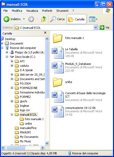 2.2 Gestione dei file Il sistema operativo agisce sulla gestione dei dati (organizzazione e memorizzazione sui dispositivi di archiviazione), tramite il File System, che li organizza in File e