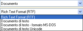 Il salvataggio dei documenti creati, per entrambi i programmi, si effettua scegliendo tra i comandi Salva con nome o Salva presenti nel menù di scelta che si apre cliccando sul menù File.