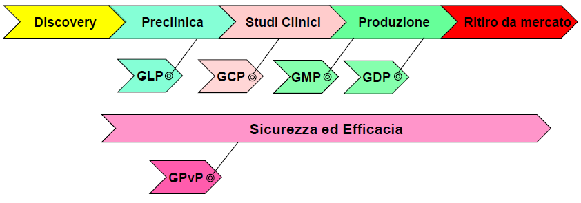 Figura 12: Requisiti GXP nel ciclo
