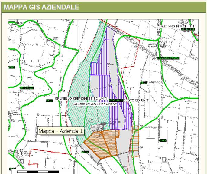 GESTIONE AZIENDALE SuSAP Network servizio interattivo per definire i piani di trattamento fitosanitari