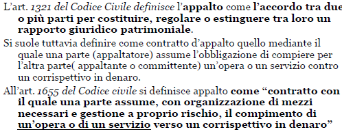 APPALTO Situazione del mercato degli appalti pubblici in Europa: gli appalti pubblici rappresentano il 16% del PIL dell Ue, ma il mercato non è sufficientemente aperto e competitivo Cause: elementi