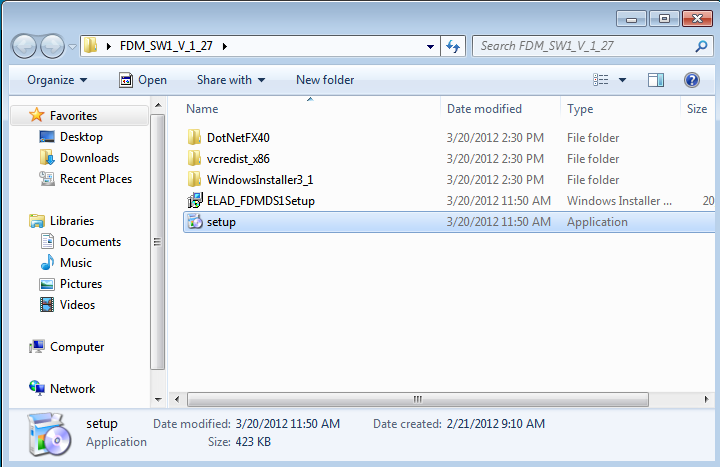 1 Installazione software in Windows 7 e Windows XP 2.1.1 Prima installazione in Windows 7 Cliccare due volte il file setup.exe nel CD.