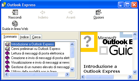 2. fare click sul pulsante Chiudi finestra sulla barra del titolo, quello a forma di X, di colore bianco su sfondo rosso. Usare le funzioni di guida in linea (help).