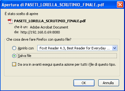 Esportazione Tabelloni voti su PDF Il programma permette di operare tramite una qualsiasi postazione connessa ad Internet.