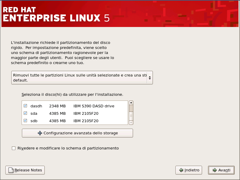 Red Hat Enterprise Linux 5 Installation Guide Figura 17.10.