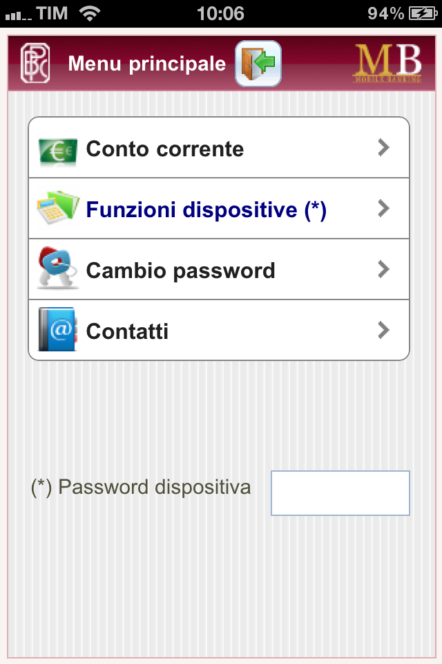 4. Area Clienti Possono accedere all area riservata i clienti che utilizzano i servizi di Internet Banking.