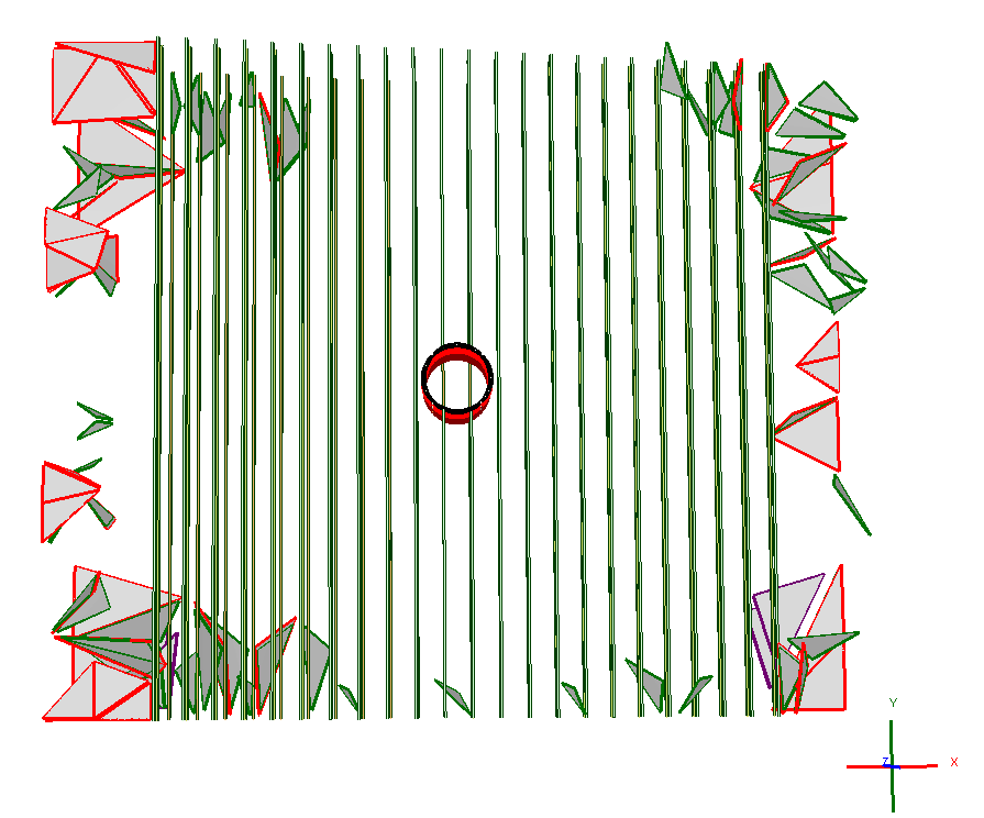 preferisce quindi agire sul modello, ragionando sui parametri precedentemente discussi ( Offset, Grading factor, External grading factor ).