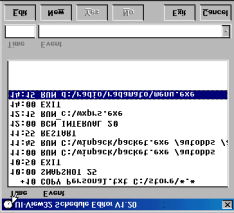 UIVIEW32: Dispositivo Schedule Editor v 1.30 10/10/2000 6.