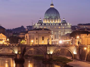 Roma - 2 giorni: Primo Giorno: Basilica di San Pietro in Vaticano, Castello Sant'Angelo, Piazza Navona, Pantheon.