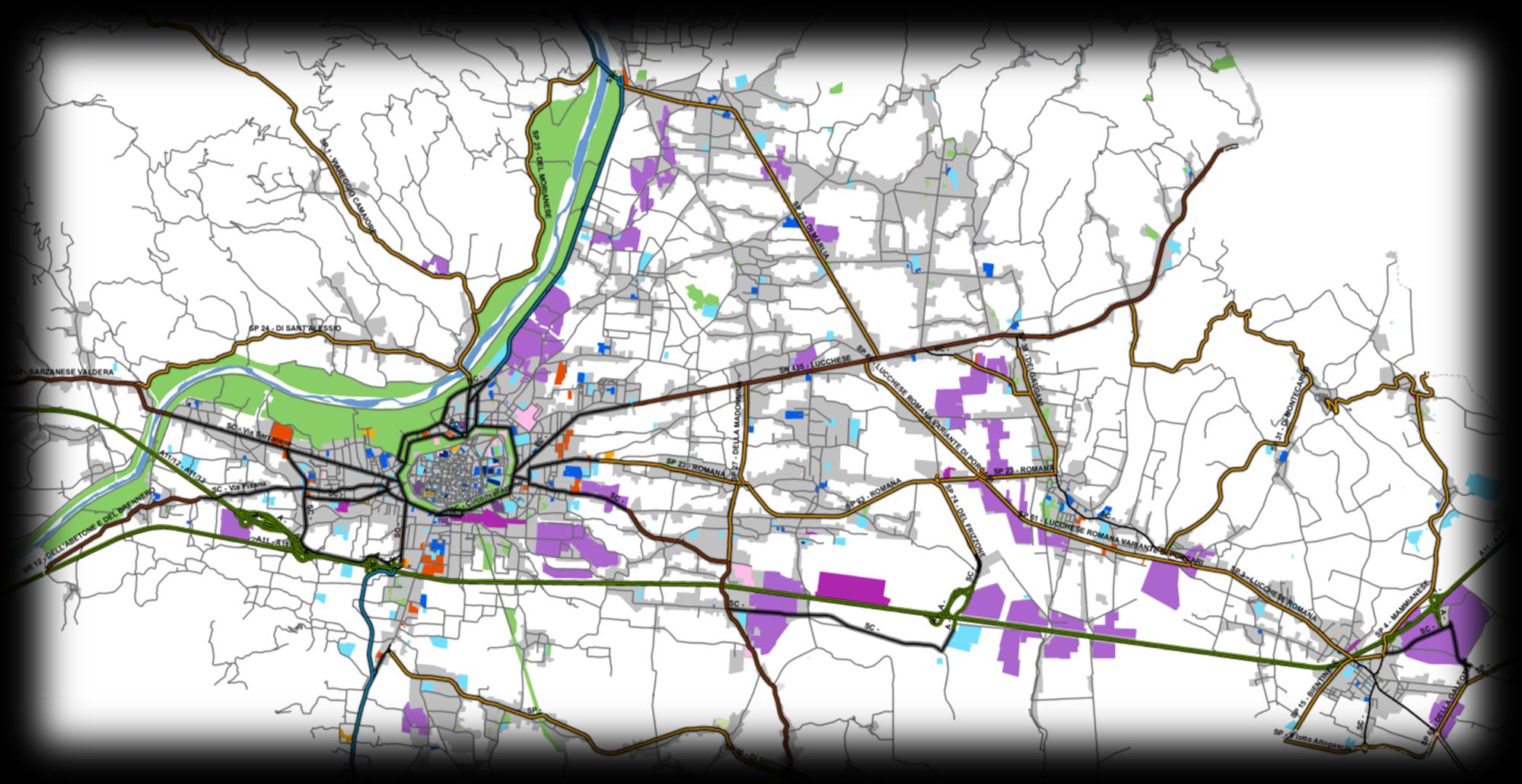 BASE INFORMATIVA GEOGRAFICA aggiornamento/implementazione grafo delle reti progettazione/implementazioni database