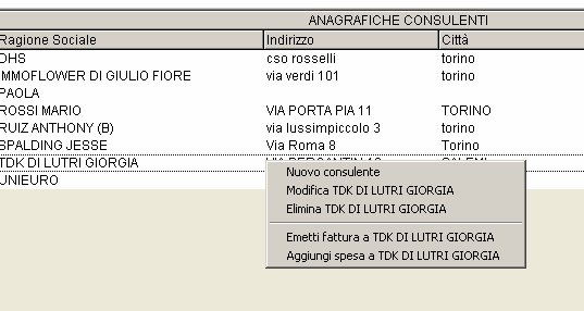 Caricare le spese ai consulenti La prima cosa da ricordare è che le spese possono essere manuali o automatiche e automatiche su adesione, possono essere escluse per alcuni piani RAAP, forfettarie o