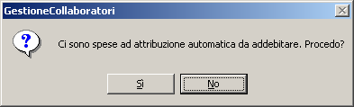 Utilizzo del software Il software consente di inserire: Le anagrafiche dei clienti Le anagrafiche dei consulenti Le voci di spesa che saranno poi addebitate a ciascun consulente Le fatture ai clienti