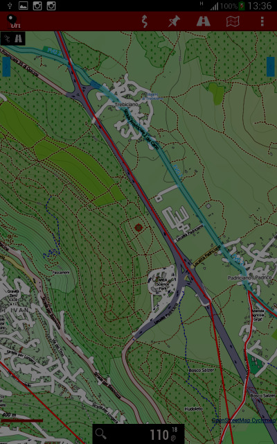 mentre per quanto riguarda le carte offline, sono carte salavate/georiferite e salvate nella suddetta cartella attivabili senza copertura GSM.