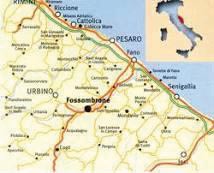 La provincia di Pesaro e Urbino è la più settentrionale della regione Marche.