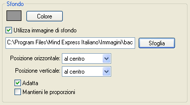 Mind Express 5 4. E possibile decidere quante celle saranno contenute nella pagina sia in senso verticale, che in orizzontale. E anche possibile determinare lo spazio vuoto tra di esse.