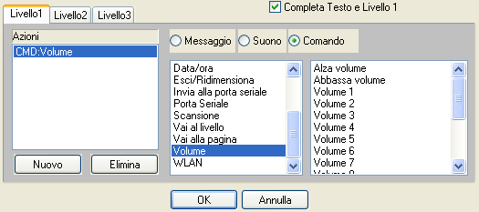 Mind Express 35 Se è abilitata l opzione, Ritorno Automatico alla pagina 1 nella finestra Preferenze (menu Opzioni) il software ritorna automaticamente alla pagina principale dopo la selezione di una