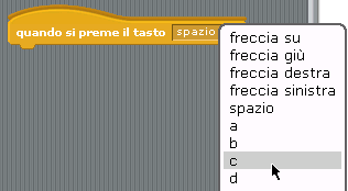 7 Premere un Tasto Aggiungi un blocco Ora premi la barra dello