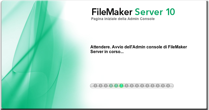 30 Guida introduttiva di FileMaker Server 13. Al termine dell'installazione del software, avviare l'assistente installazione.