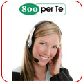 800 per Te 800 per Te è il nuovo servizio di customer care H2biz che ti offre un Numero Verde ed un'operatrice