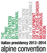 PRESIDENZA ITALIANA Relazione attività biennio 2013-2014 Il Ministero dell Ambiente, nell esercizio della Presidenza Italiana della Convenzione delle Alpi, ha perseguito l attuazione di un Programma