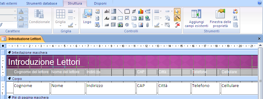 G. Pettarin ECDL Modulo 5: Basi di dati con Access 113 Fai doppio clic sul campo Nome della tabella Autori o trascinarlo dal riquadro Elenco campi nella maschera dove desideri venga visualizzato, ad