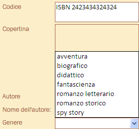 G. Pettarin ECDL Modulo 5: Basi di dati con Access 146 Creare un nuovo record Inserisci titolo, autore, prezzo, ecc. a piacere fino al genere.