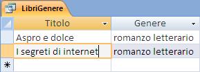 G. Pettarin ECDL Modulo 5: Basi di dati con Access 191 Il parametro nei criteri Salva e esegui la query. Il testo viene visualizzato in una finestra di dialogo senza le parentesi quadre.