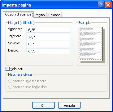 G. Pettarin ECDL Modulo 5: Basi di dati con Access 244 Si vede come appare il report prima di stamparlo. Il mouse ha l aspetto di una lente di ingrandimento per ingrandire o rimpicciolire l anteprima.