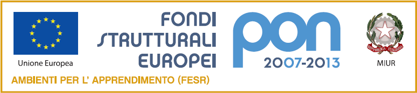 Unione Europea Fondo Sociale Europeo Unione Europea Fondo Europeo Sviluppo Regionale ISTITUTO COMPRENSIVO